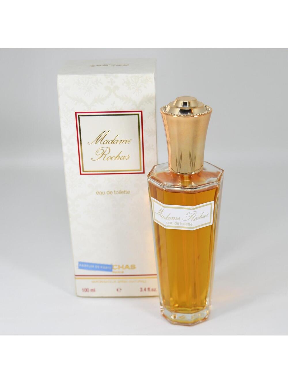 Madame Rochas Eau De Toilette Spray 3.4 fl oz 100 mL NEW Vintage Paris France